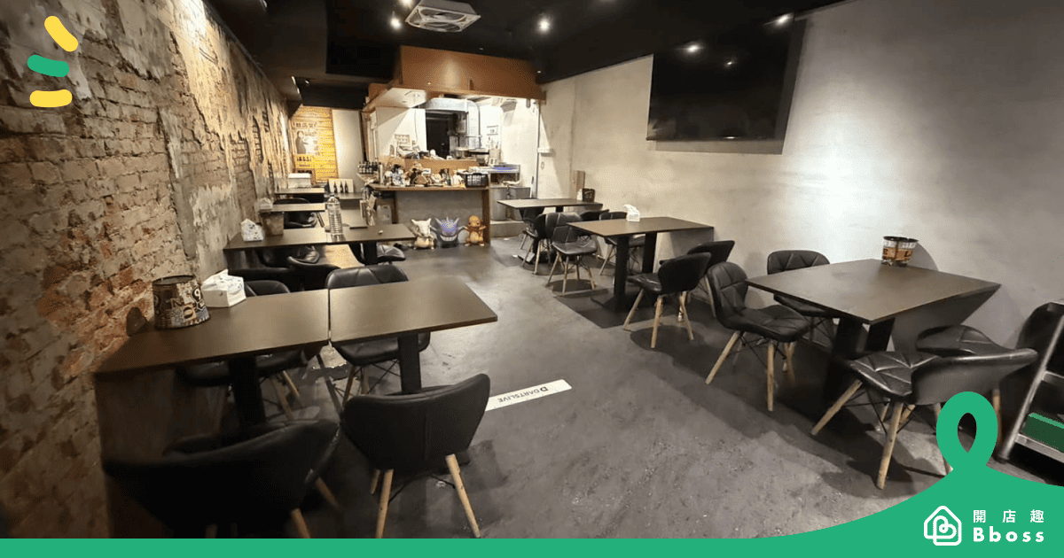 中山區六條通串燒店頂讓,店面格局方正好規劃